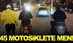 Manisa’da 2 günlük motosiklet denetimi… 1.7 milyon TL’lik ceza!