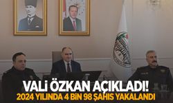 Manisa’da 2024 yılında 4 bin 98 şahıs yakalandı!