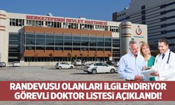 Manisa’da hastaneler açıkladı! Listeyi kontrol etmeden doktora gitmeyin!