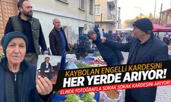 Manisa’da kaybolan engelli kardeşini arayan ailenin umudu tükeniyor!