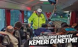 Manisa’da otobüslerde sıkı denetim: Emniyet kemerini takmayan yandı! 17 bin 330 TL…