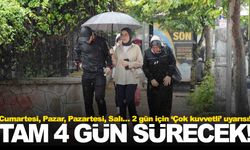 Cumartesi, Pazar, Pazartesi, Salı… Manisa’da yağmurlar başlıyor… 2 gün için ‘Çok kuvvetli’ uyarısı!