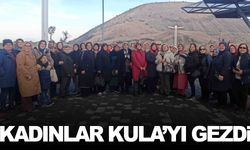 Manisalı kadınlar ilçe turunda… Kula’yı gezdiler