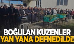 Manisa’da boğulan kuzenler yan yana defnedildi