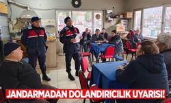 Kırkağaç jandarmasından dolandırıcılık uyarısı