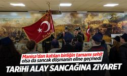 Manisa'nın tarihi Alay Sancağı... Öğrenciler ziyaret etti