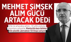 Mehmet Şimşek'ten 'alım gücü' açıklaması