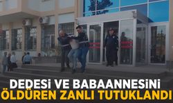 Dedesi ve babaannesini öldüren zanlı tutuklandı