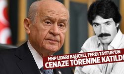 MHP lideri Bahçeli, Ferdi Tayfur’un cenazesinde