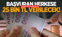 Ocak ayında başvuran herkese 25 bin TL faizsiz kredi fırsatı!