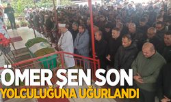 Ömer Şen son yolculuğuna uğurlandı