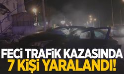 Samsun'da trafik kazası: 7 yaralı