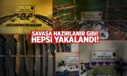 Savaşa hazırlanır gibi! Hepsi Manisa'da yakalandı