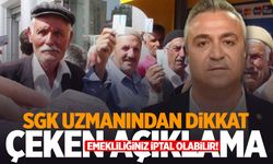 SGK uzmanı Erdursun’dan dikkat çeken açıklama: Emekliliğiniz her an iptal olabilir!