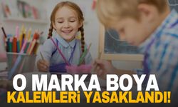 Bakanlık duyurdu! O marka boya kalemleri yasaklandı!