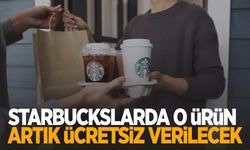 Tüm Starbuckslarda geçerli! O ürün artık ücretsiz verilecek