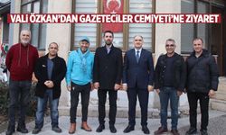 Vali Özkan’dan gazetecilere anlamlı ziyaret