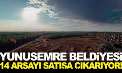 Yunusemre Belediyesi 14 adet arsayı satışa çıkarıyor