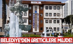 Yunusemre Belediyesi üreticilere müjdeyi verdi!