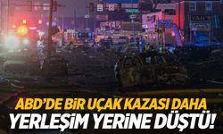 ABD’de uçak yerleşim bölgesine düştü!