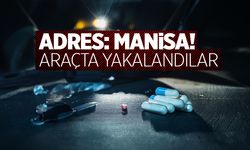 Adres: Manisa! Araçta yakalandılar...