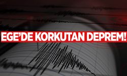 Ege Denizi'nde 4,7 büyüklüğünde deprem!