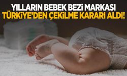 Yılların bebek bezi markası Türkiye’den çekilme kararı aldı!