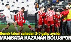 Boluspor deplasmanda Manisa FK’yı 2-0 mağlup etti