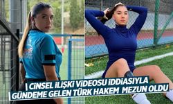 Cinsel ilişki görüntüleri olduğu iddia edilen Türk hakem cübbeyi giydi