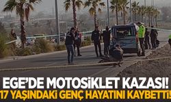 Denizli'de motosiklet kazası: 17 yaşındaki genç hayatını kaybetti