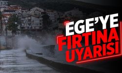 Ege Denizi'nde fırtına... Cumartesi'ye kadar devam edecek