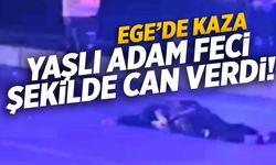 Ege’de karşıya geçerken çarpılan yayanın üzerinden araçlar geçti! Yaşlı adam feci şekilde can verdi