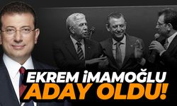 Ekrem İmamoğlu aday oldu!