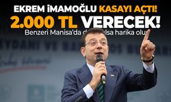 Ekrem İmamoğlu kasayı açtı! 2 bin TL veriyor