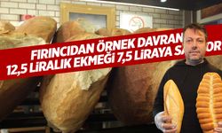 Bu fırında ekmeğe zam yok… 12,5 liralık ekmeği 7,5 liraya satıyor!