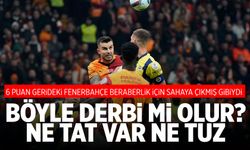 Galatasaray-Fenerbahçe derbisinde gol sesi çıkmadı!