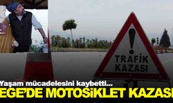 Ege’de motosiklet kazası… Gemi kaptanı hayatını kaybetti