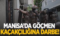 Manisa’da göçmen kaçakçılığına darbe!