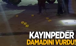 Kayınpeder trafikte damadını silahla vurdu