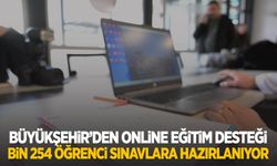 Manisa Büyükşehir’den öğrencilere online eğitim desteği