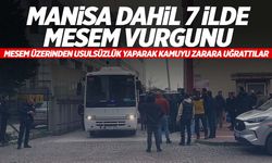 Manisa dahil 7 ilde operasyon… MESEM üzerinden 77 milyon liralık vurgun!