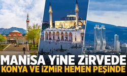 Manisa yine zirveye oturdu! Konya ve İzmir hemen peşinde…