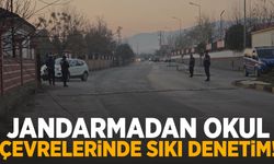 Alaşehir jandarmasından okul çevrelerinde sıkı denetim