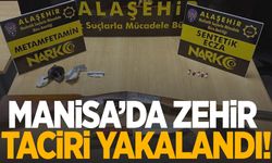 Manisa’da uyuşturucu tacirine suçüstü!