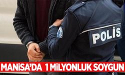 Manisa’da evden 1 milyon TL çaldılar! Polisten kaçamadılar