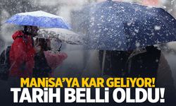 Manisa’ya kar geliyor! Tarih belli oldu