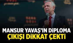 Mansur Yavaş'ın sahte diploma açıklaması dikkat çekti