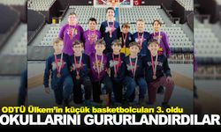 ODTÜ Ülkem Koleji’nin küçük basketbolcuları il 3.’sü oldu