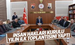 Salihli’de İnsan Hakları Kurulu toplandı