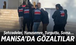 Şehzadeler, Yunusemre, Turgutlu ve Soma... Manisa'da gözaltılar var!